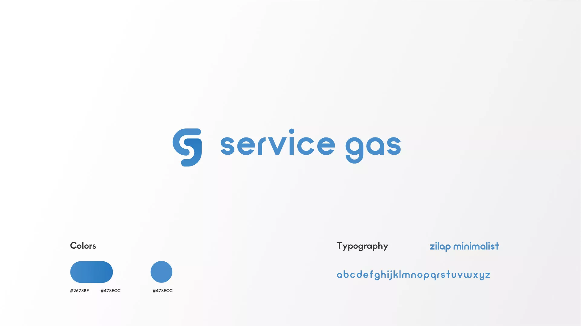 Разработка логотипа газовой компании «Сервис газ» в Бавлах