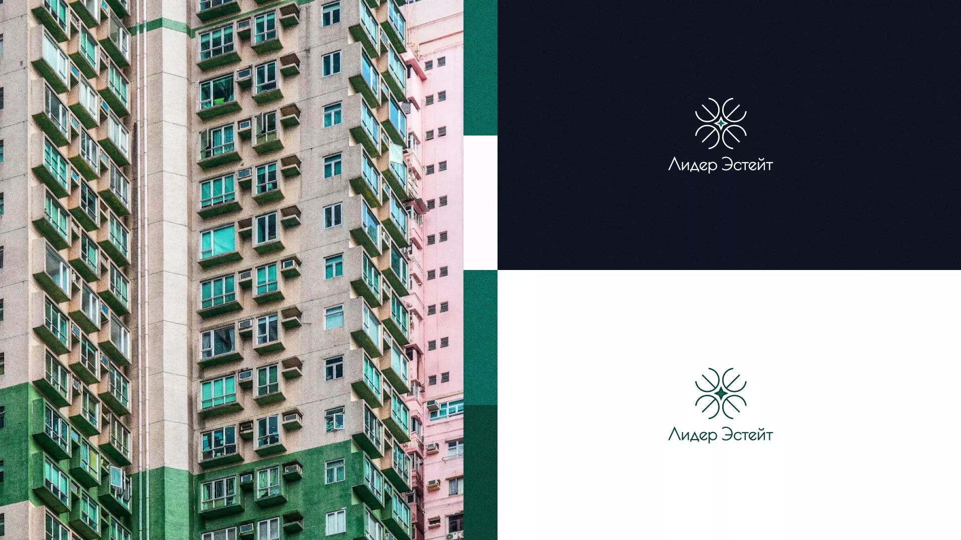 Создание логотипа компании «Лидер Эстейт» в Бавлах